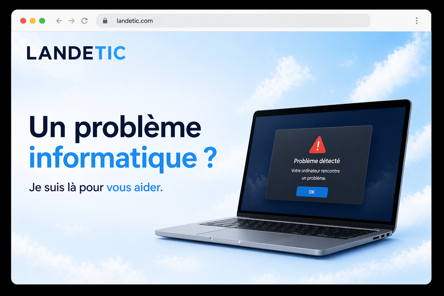 accueil landetic